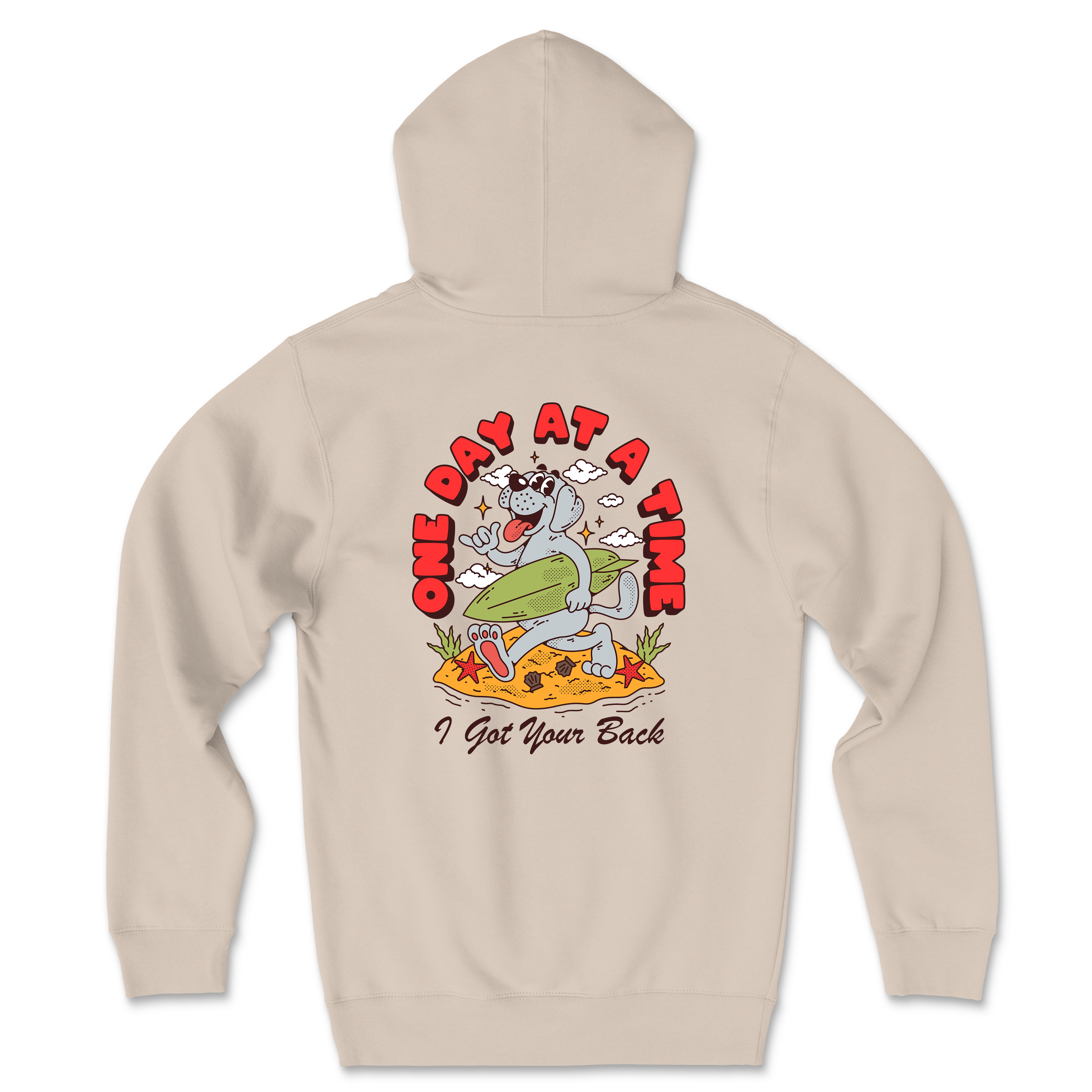 One Day At A Time (Adult Hoodie) T-Shirts, Sweatshirt | CoreVibeTees.com (Image 1)