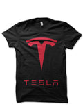 Tesla Logo Black T-Shirt Style001 Hoodie, Sweatshirt | CoreVibeTees.com