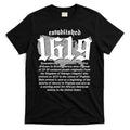Established 1619 African American History US Map T-Shirt Hoodie, Sweatshirt | CoreVibeTees.com