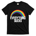 Everything Sucks Rainbow T-Shirt Hoodie, Sweatshirt | CoreVibeTees.com