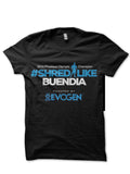 Evogen Half Sleeve Black T-Shirt Hoodie, Sweatshirt | CoreVibeTees.com