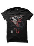 Excelsior Stan Lee Spidey Black T-Shirt Hoodie, Sweatshirt | CoreVibeTees.com