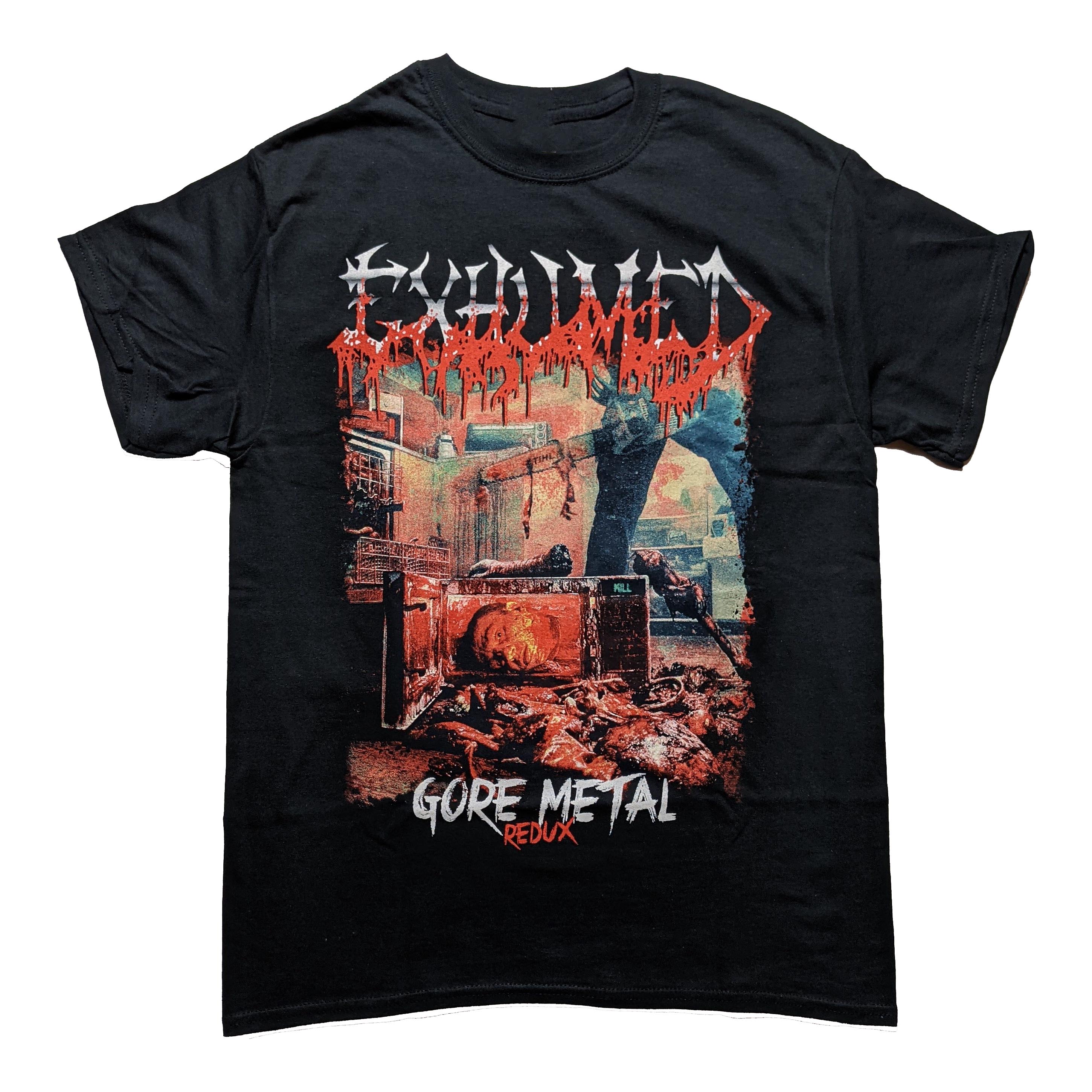 Exhumed - Gore Metal Redux t-shirt Hoodie, Sweatshirt | CoreVibeTees.com (Image 2)