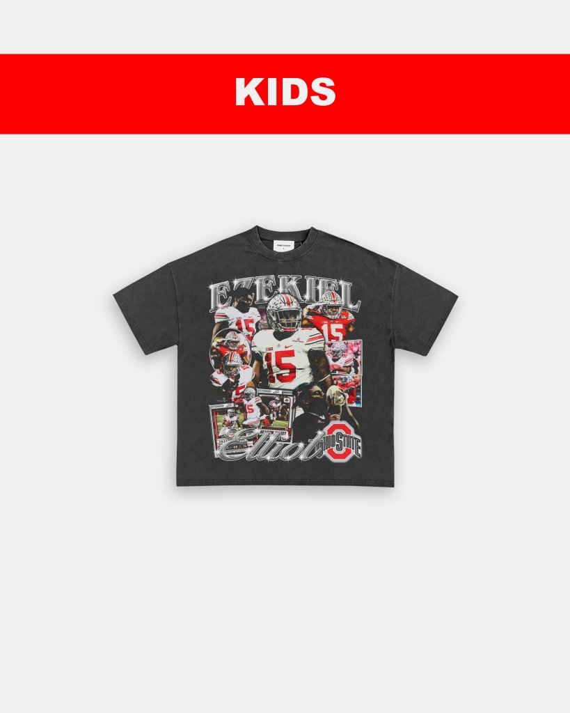 EZEKIEL ELLIOT - OSU - KIDS TEE Hoodie, Sweatshirt | CoreVibeTees.com (Image 5)