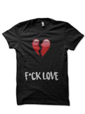 F*ck Love Black Half Sleeve T-Shirt Hoodie, Sweatshirt | CoreVibeTees.com