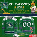 Peoria Rivermen 2026 St. Patty’s Day Celebration Custom Hockey Jersey