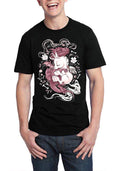 Unicorn Black Half Sleeve T-Shirt Style001 Hoodie, Sweatshirt | CoreVibeTees.com
