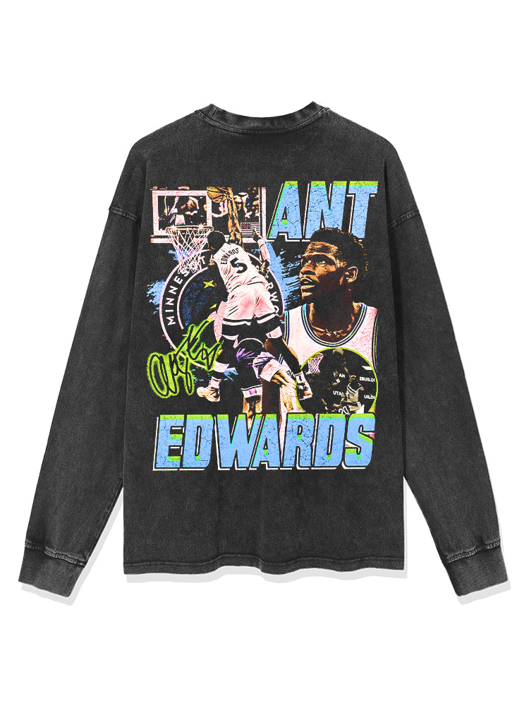 Anthony Edwards Sweatshirt NBA 2024 Style001 T-Shirts, Hoodie | CoreVibeTees.com (Image 4)