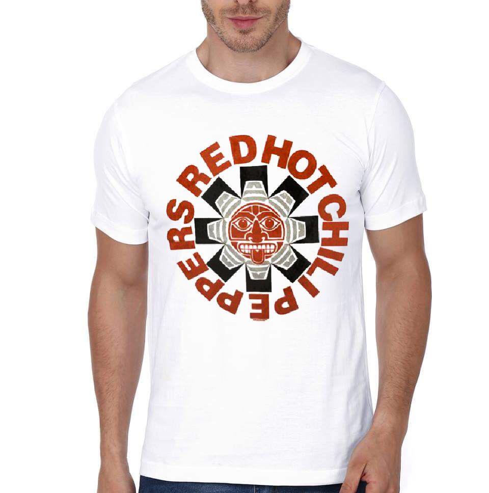 Red Hot Chili Peppers White T-Shirt Style008 Hoodie, Sweatshirt | CoreVibeTees.com
