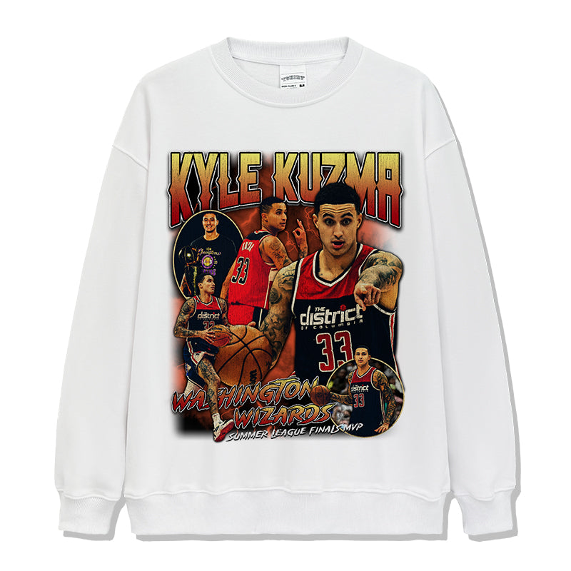 Kyle Kuzma Sweatshirt NBA 2024 Style001 T-Shirts, Hoodie | CoreVibeTees.com (Image 4)