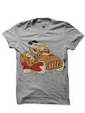 Flintstones Grey Tee Hoodie, Sweatshirt | CoreVibeTees.com