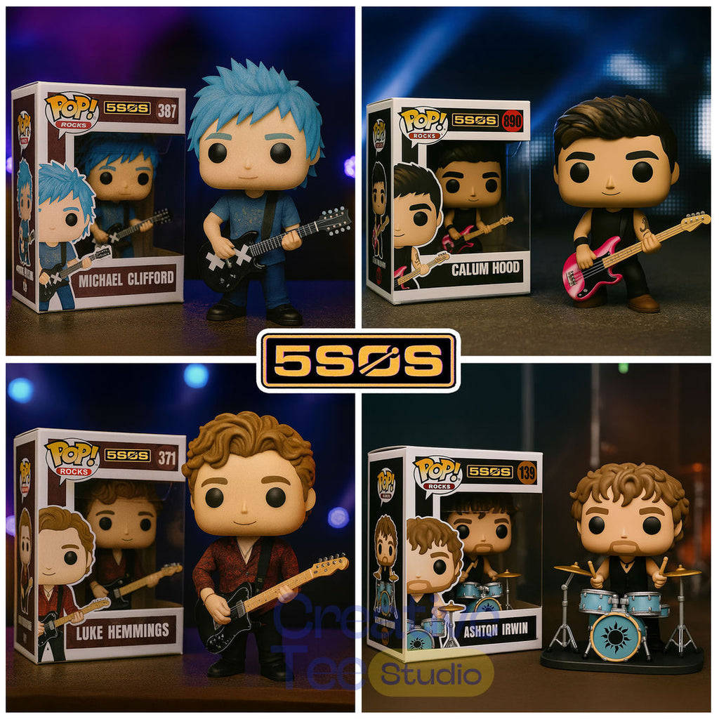 5 Seconds of Summer Commemorative Pop Figure