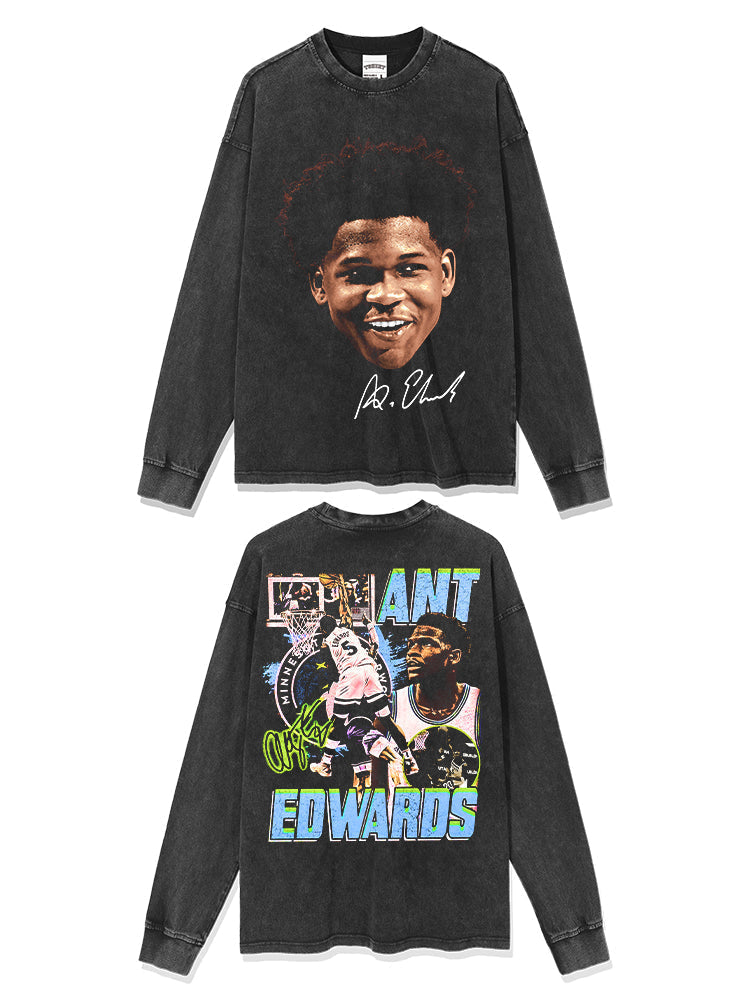 Anthony Edwards Sweatshirt NBA 2024 Style001 T-Shirts, Hoodie | CoreVibeTees.com (Image 2)