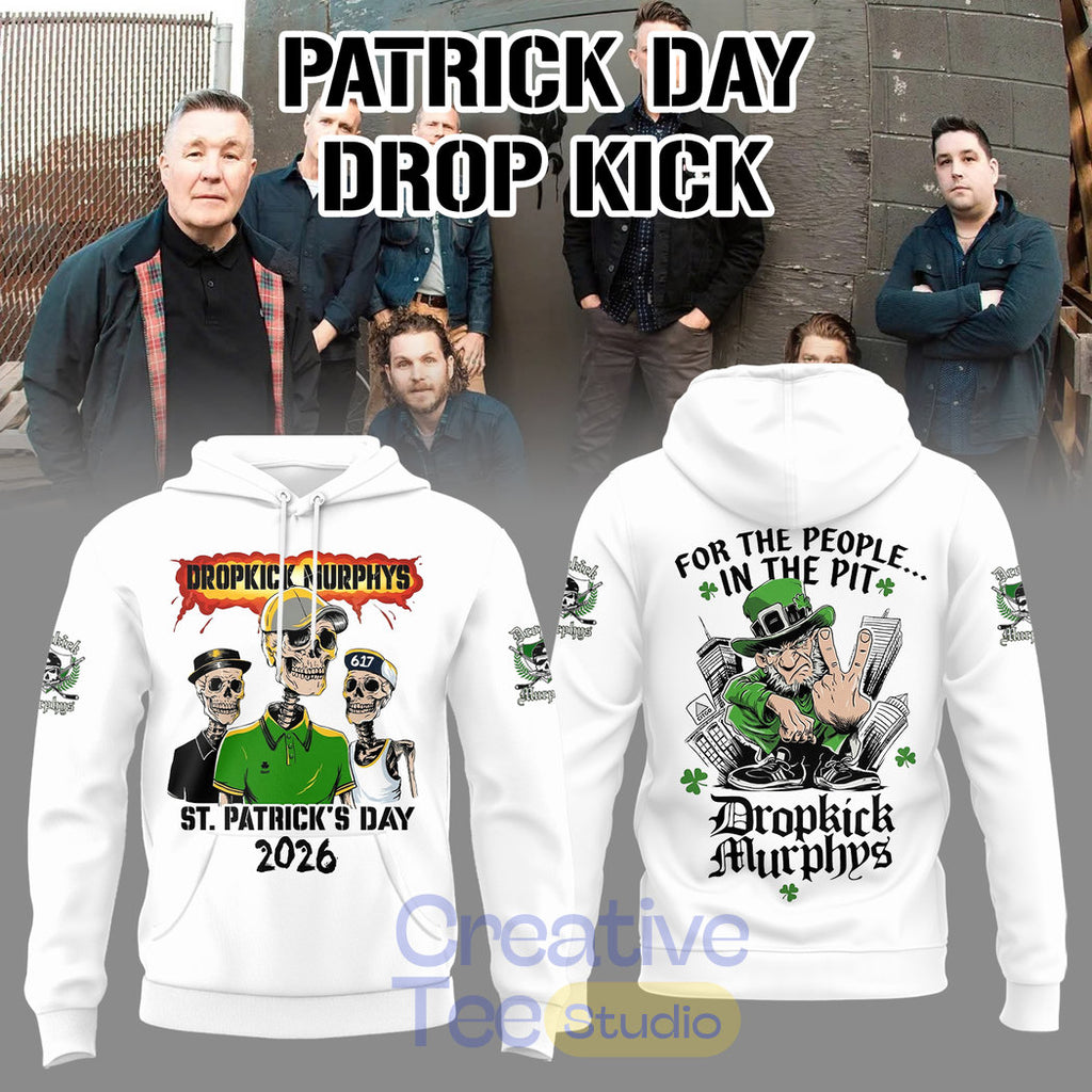 Dropkick Murphys St. Patrick’s Day 2026 Hoodie