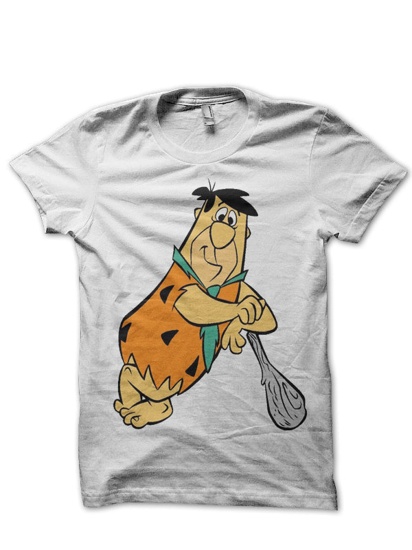 Flintstones White Tee Hoodie, Sweatshirt | CoreVibeTees.com