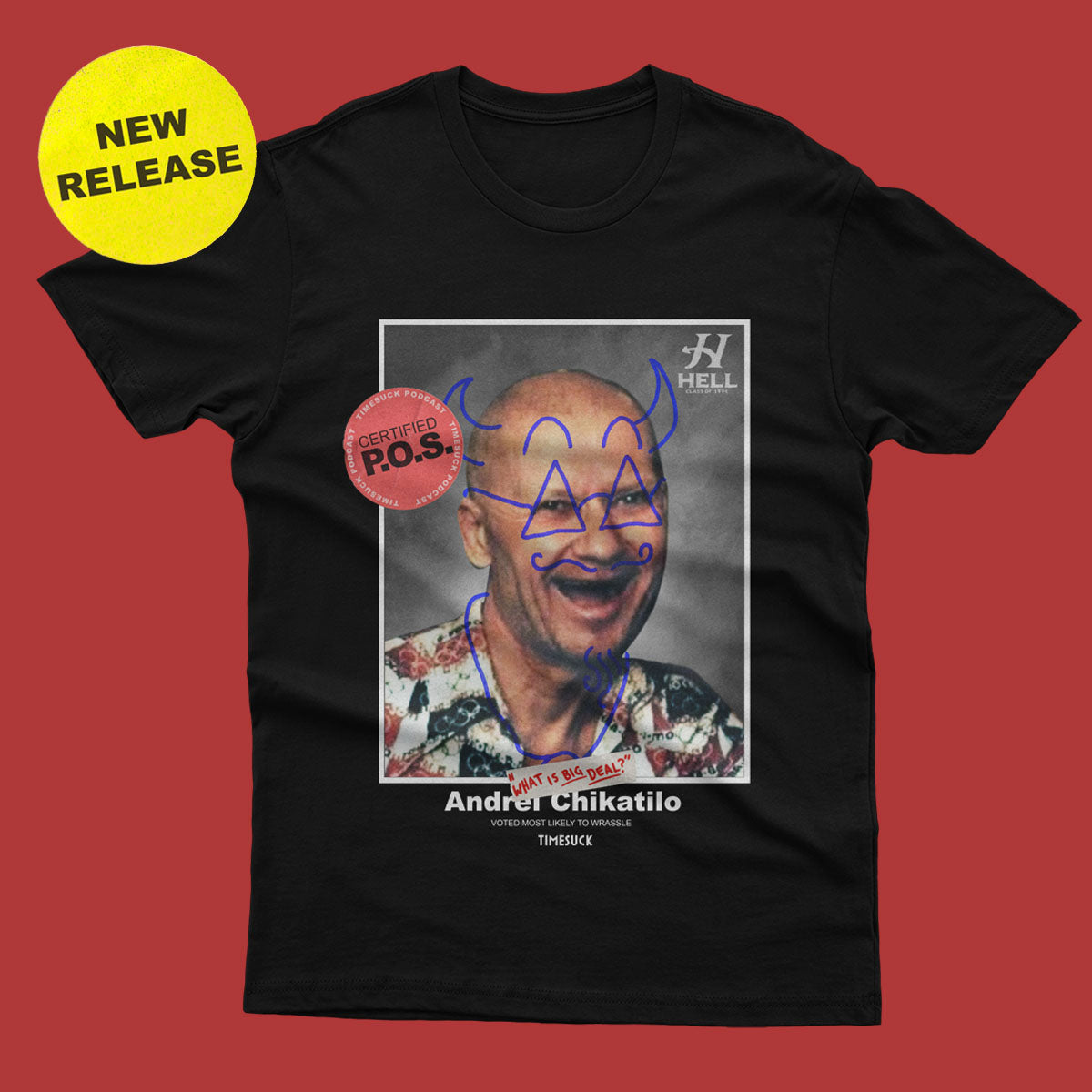 Andrei Chikatilo Yearbook Tee Hoodie, Sweatshirt | CoreVibeTees.com (Image 1)