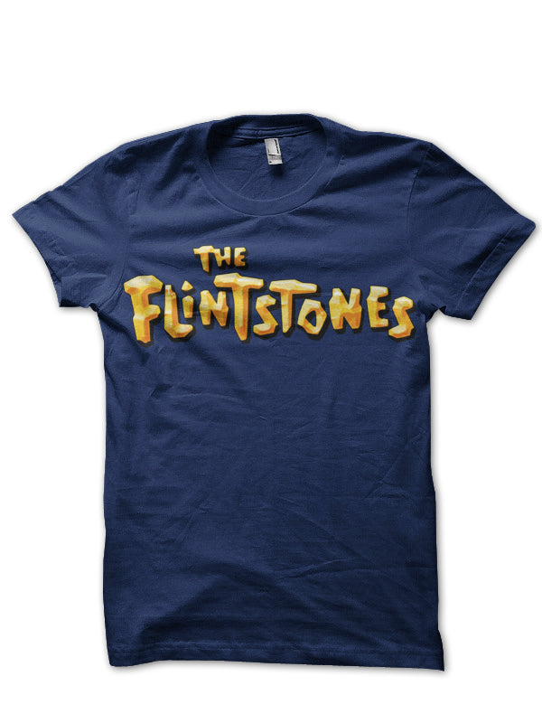 Flintstones Navy Blue Tee Hoodie, Sweatshirt | CoreVibeTees.com
