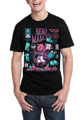 Nekomancer Half Sleeve Black T-Shirt Hoodie, Sweatshirt | CoreVibeTees.com