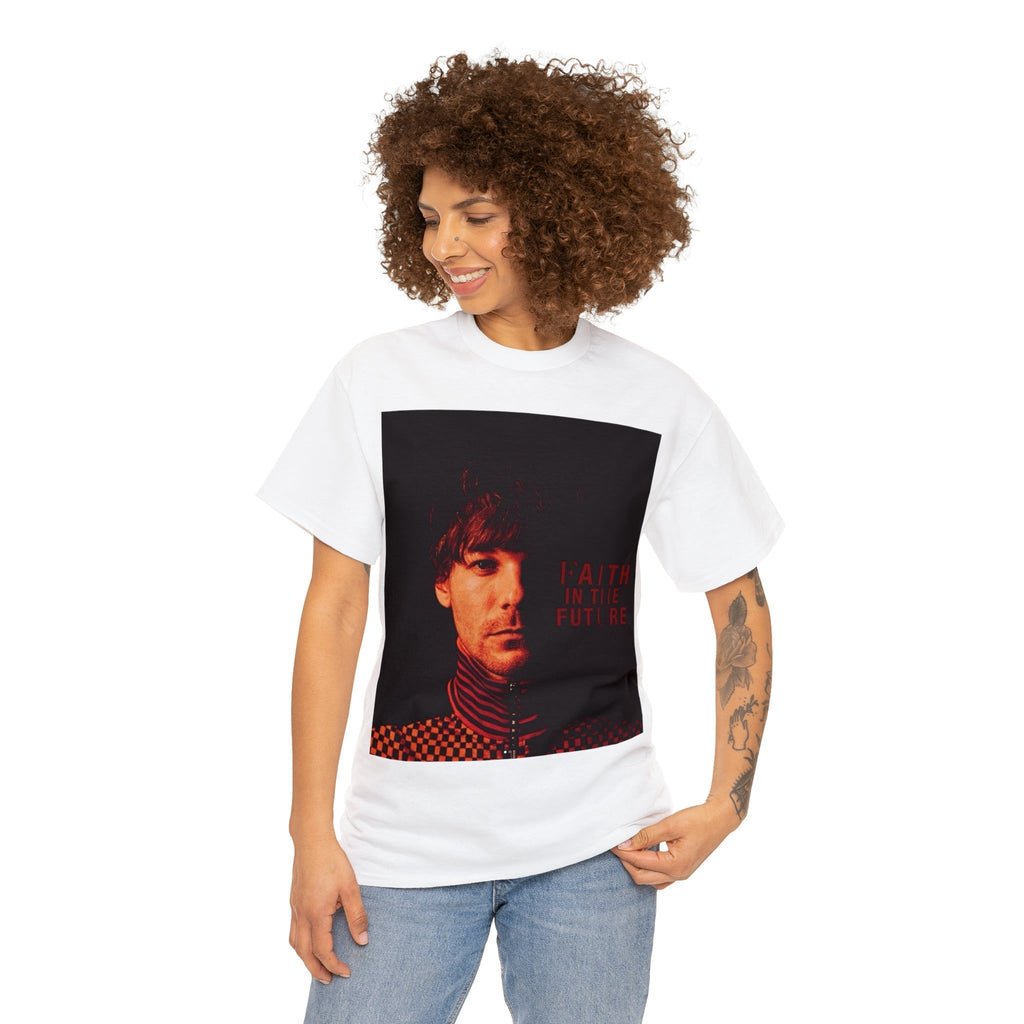 Louis Tomlinson  "faith in the future" Tee Hoodie, Sweatshirt | CoreVibeTees.com (Image 3)