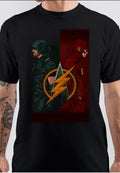 Flash vs. Arrow T-Shirt Hoodie, Sweatshirt | CoreVibeTees.com