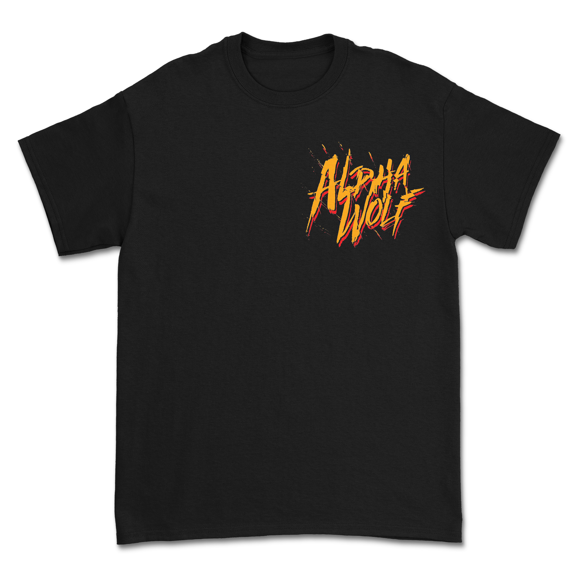 Alpha Wolf - Steel T-Shirt Hoodie, Sweatshirt | CoreVibeTees.com (Image 2)
