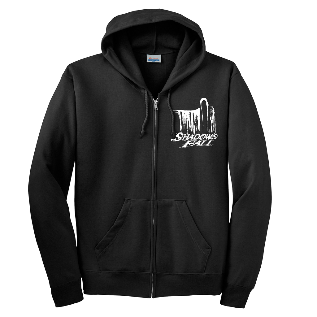 Shadows Fall - Winged Skull Zip Hoodie T-Shirts, Sweatshirt | CoreVibeTees.com (Image 2)