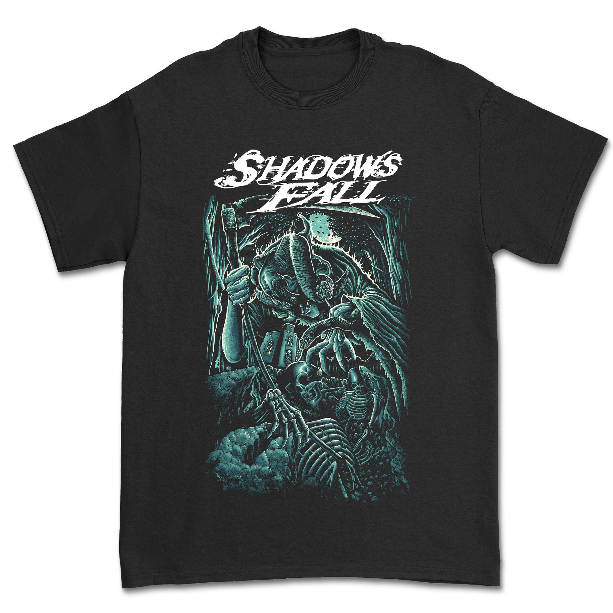 Shadows Fall - Hands of Death T-Shirt Hoodie, Sweatshirt | CoreVibeTees.com (Image 2)