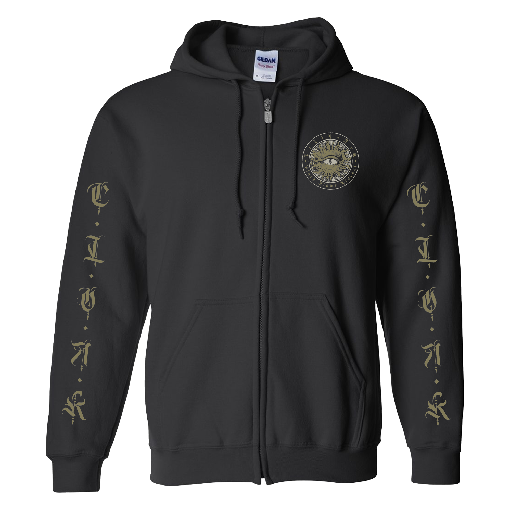 Cloak - Black Flame Eternal Zip Hoodie T-Shirts, Sweatshirt | CoreVibeTees.com (Image 1)