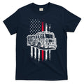 Fireman American Flag Firefighter Fire Truck T-Shirt Hoodie, Sweatshirt | CoreVibeTees.com