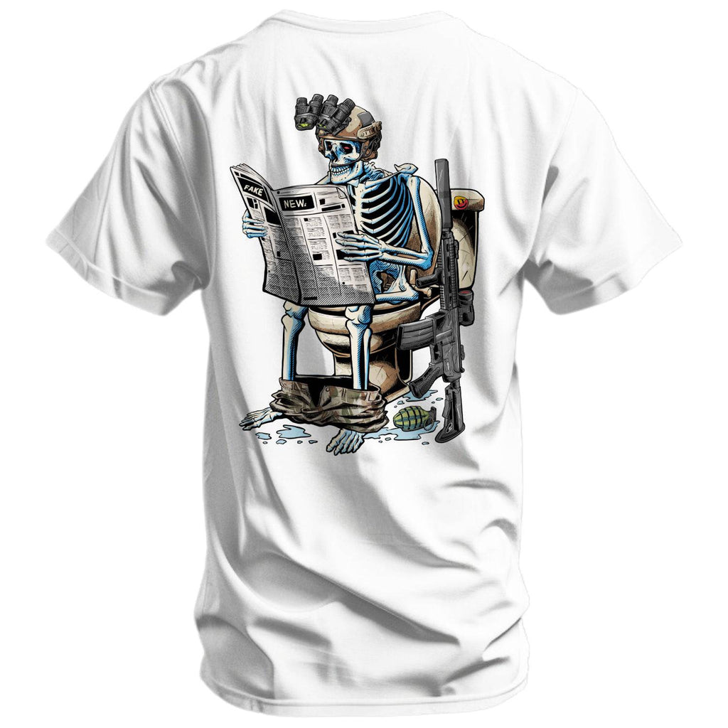 Fake News Reading Operator Men's T-Shirt Hoodie, Sweatshirt | CoreVibeTees.com (Image 3)