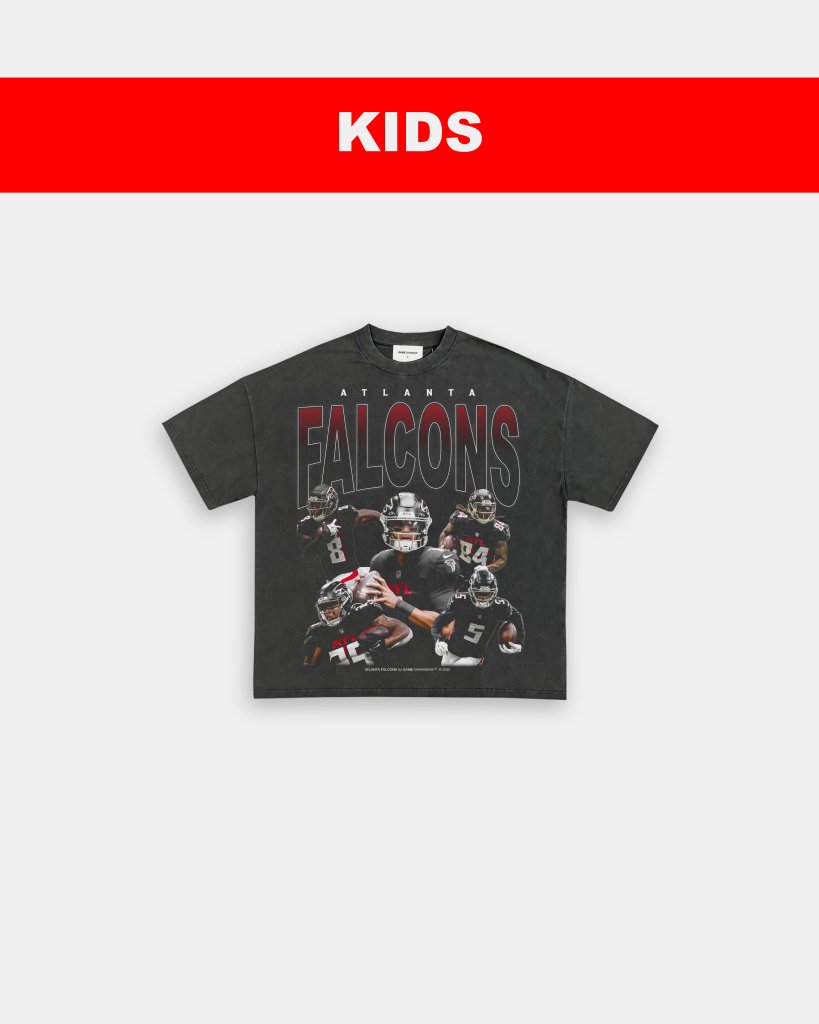 FALCONS - KIDS TEE Hoodie, Sweatshirt | CoreVibeTees.com (Image 2)