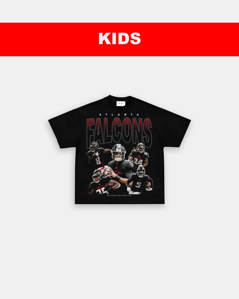 FALCONS - KIDS TEE Hoodie, Sweatshirt | CoreVibeTees.com (Image 3)