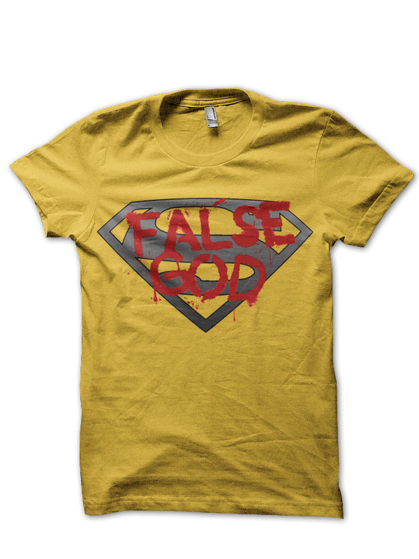 False God Yellow Tee Hoodie, Sweatshirt | CoreVibeTees.com