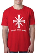 Far Cry 5 â€“ Trust Pray Obey T-Shirt Hoodie, Sweatshirt | CoreVibeTees.com