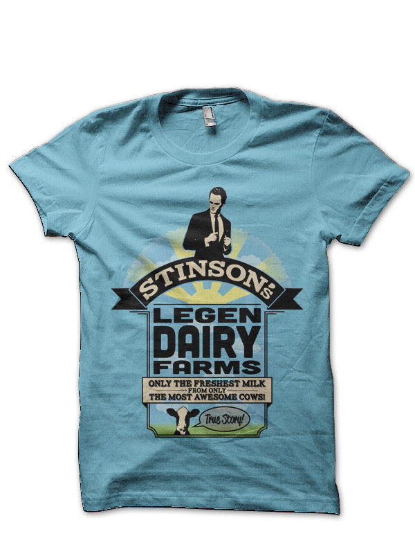 Barney Stinson Dairy Farmer T-Shirt Hoodie, Sweatshirt | CoreVibeTees.com