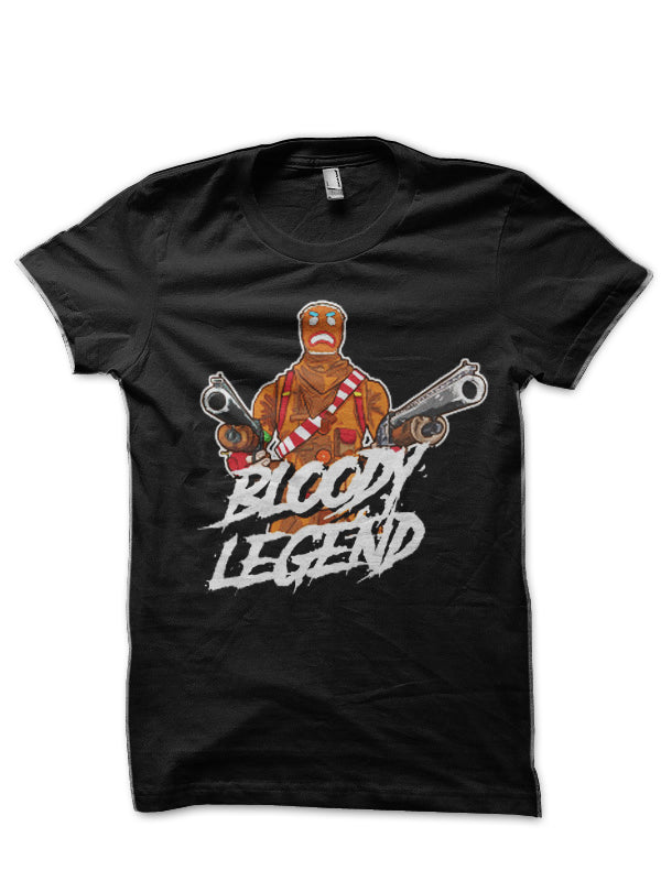 Lazerbeam â€“ Bloody Legend Black T-Shirt Hoodie, Sweatshirt | CoreVibeTees.com