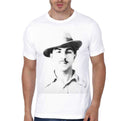 Bhagat Singh White Half Sleeve T-Shirt Hoodie, Sweatshirt | CoreVibeTees.com