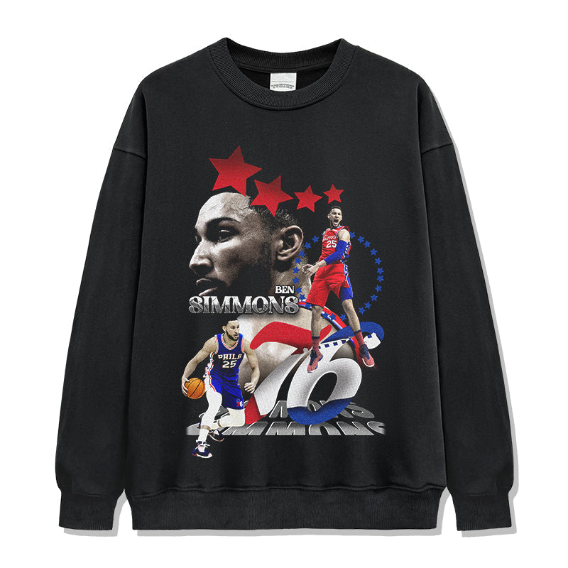 Ben Simmons Sweatshirt NBA 2024 T-Shirts, Hoodie | CoreVibeTees.com (Image 4)