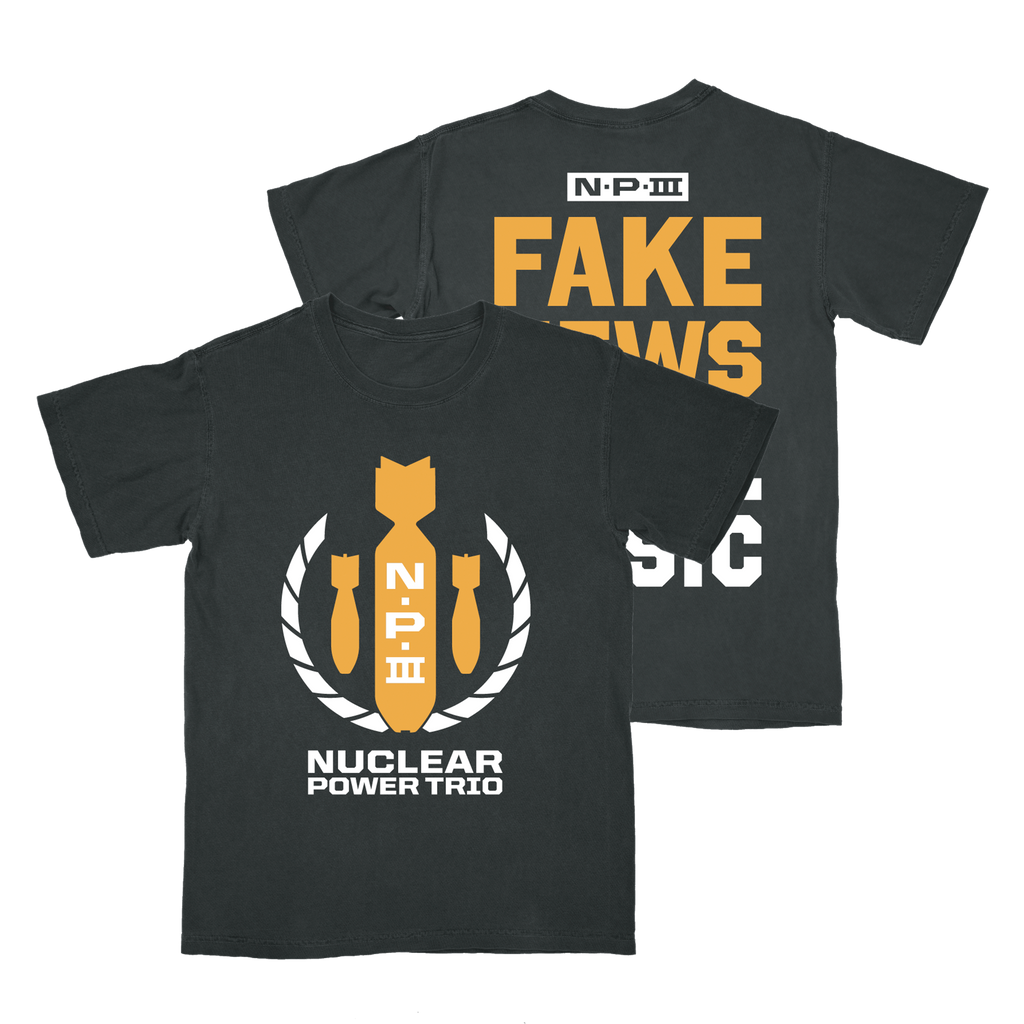Nuclear Power Trio - Fake News Tee Hoodie, Sweatshirt | CoreVibeTees.com (Image 1)