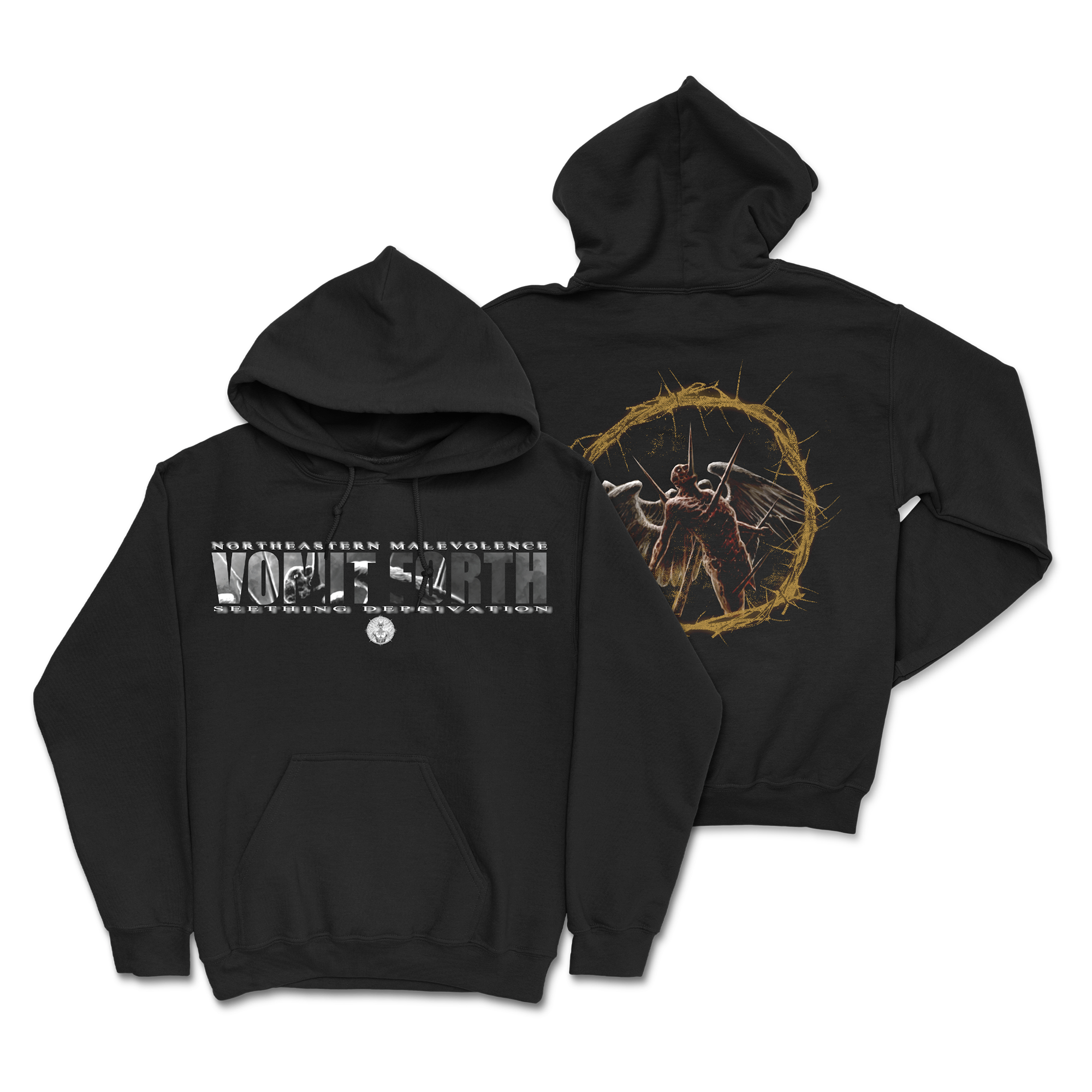 Vomit Forth - Northeast Malevolence Hoodie T-Shirts, Sweatshirt | CoreVibeTees.com (Image 1)