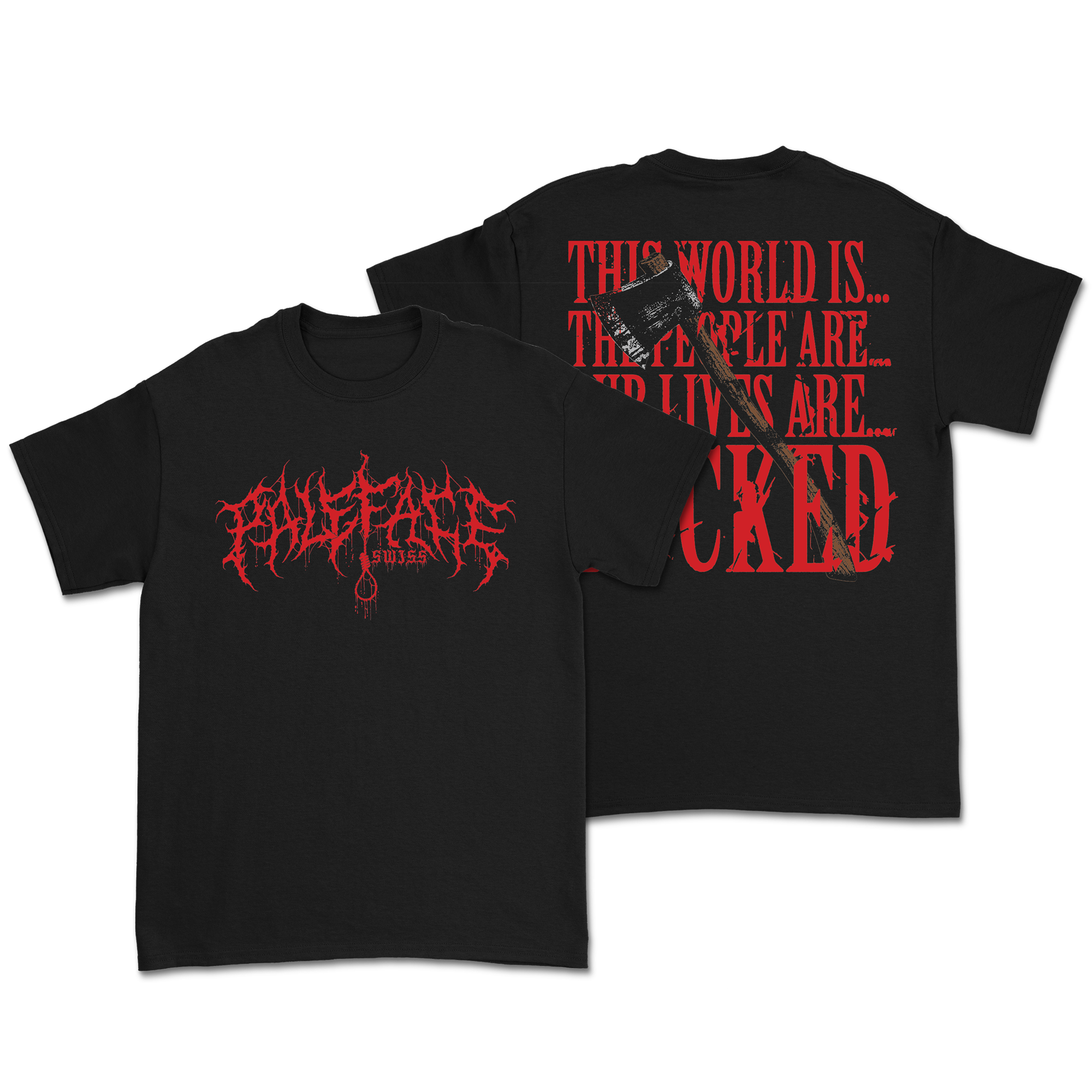 Paleface Swiss - This World Is T-Shirt Hoodie, Sweatshirt | CoreVibeTees.com (Image 1)