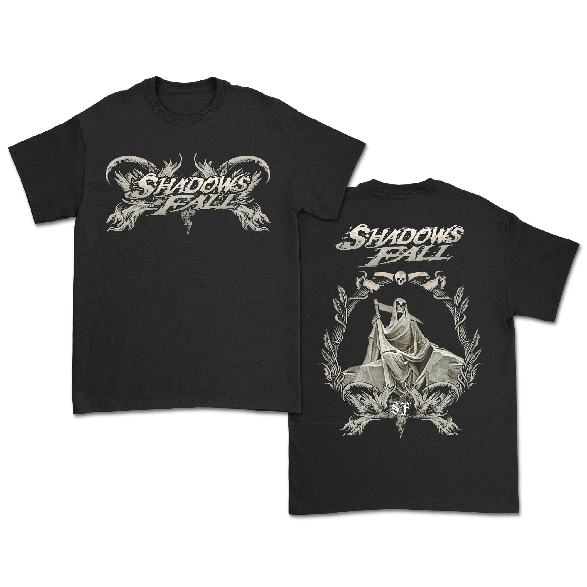 Shadows Fall - Reaper T-Shirt Hoodie, Sweatshirt | CoreVibeTees.com (Image 1)