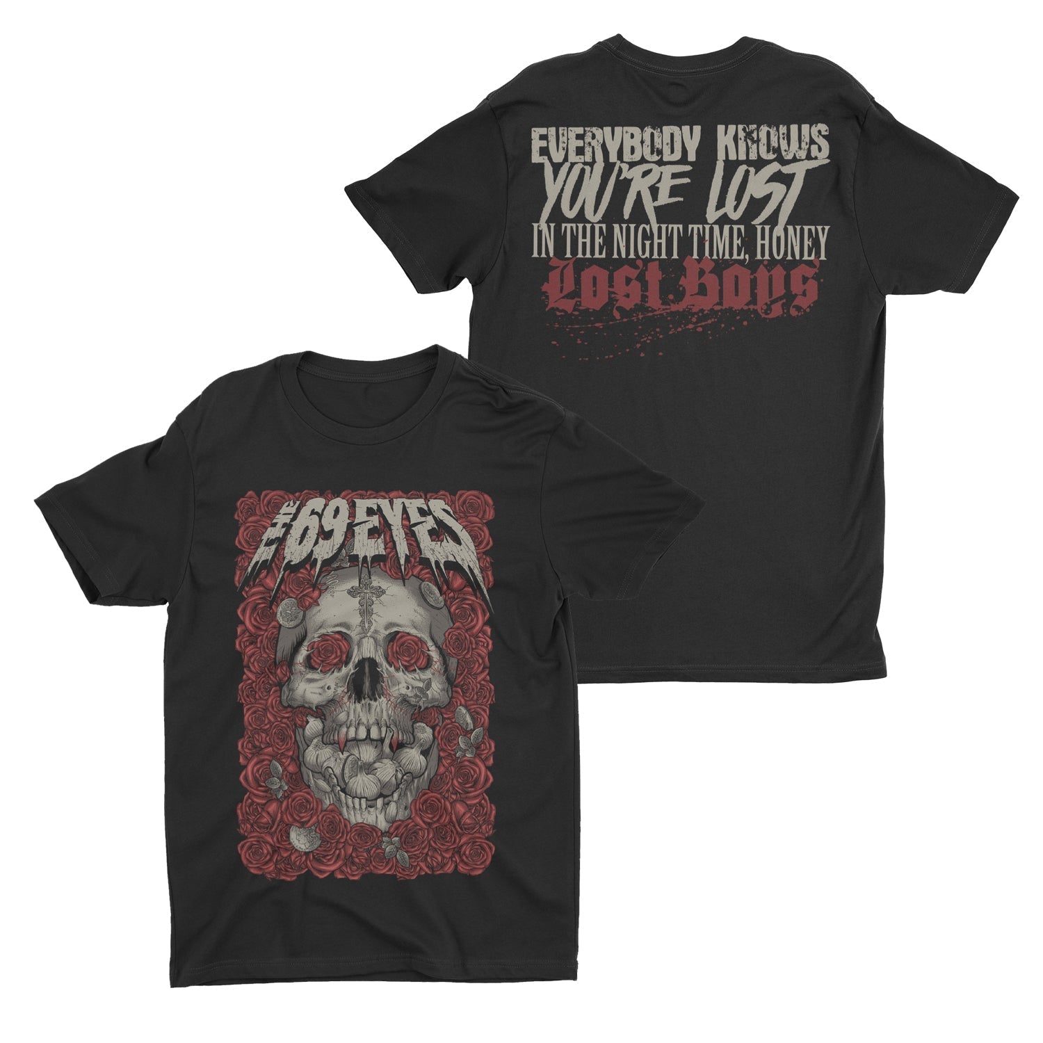 The 69 Eyes - Lost Boys t-shirt Hoodie, Sweatshirt | CoreVibeTees.com (Image 1)