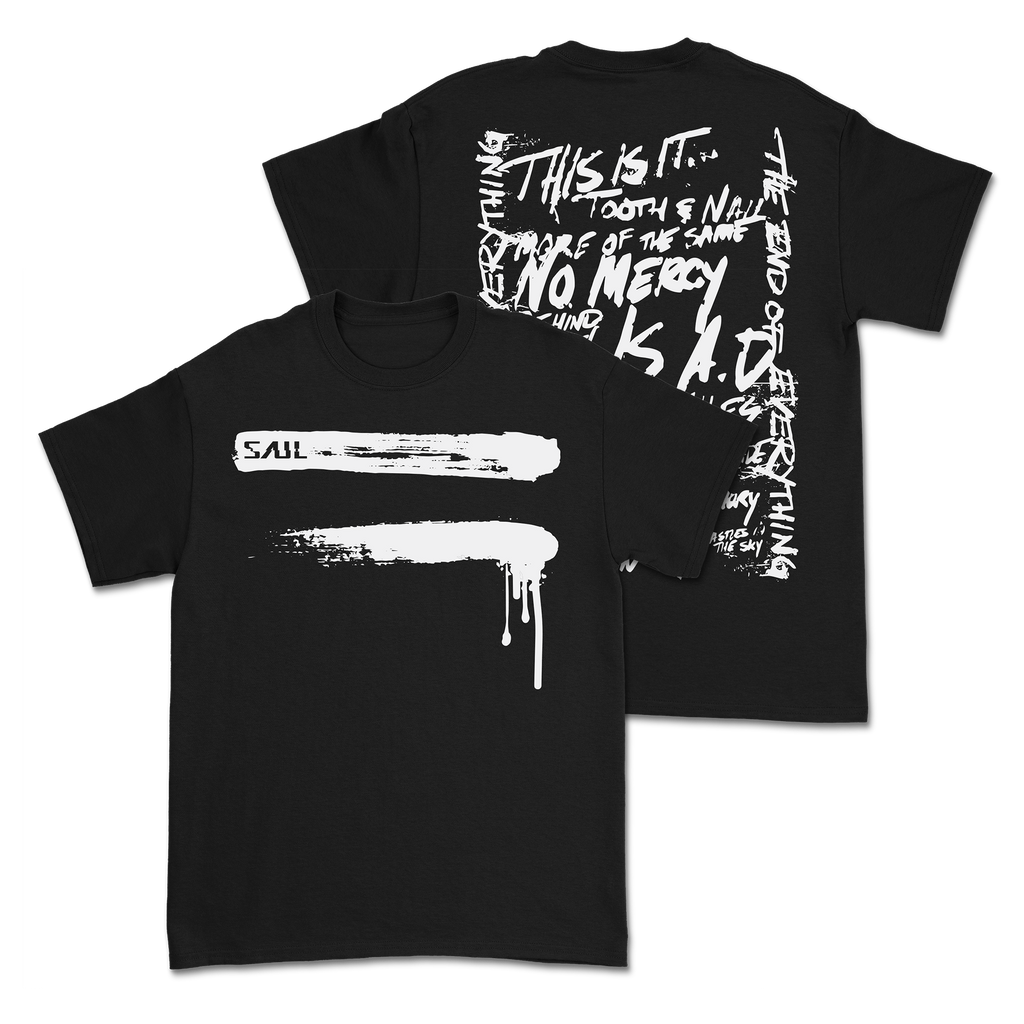 SAUL - Equals T-Shirt - Black Hoodie, Sweatshirt | CoreVibeTees.com (Image 1)