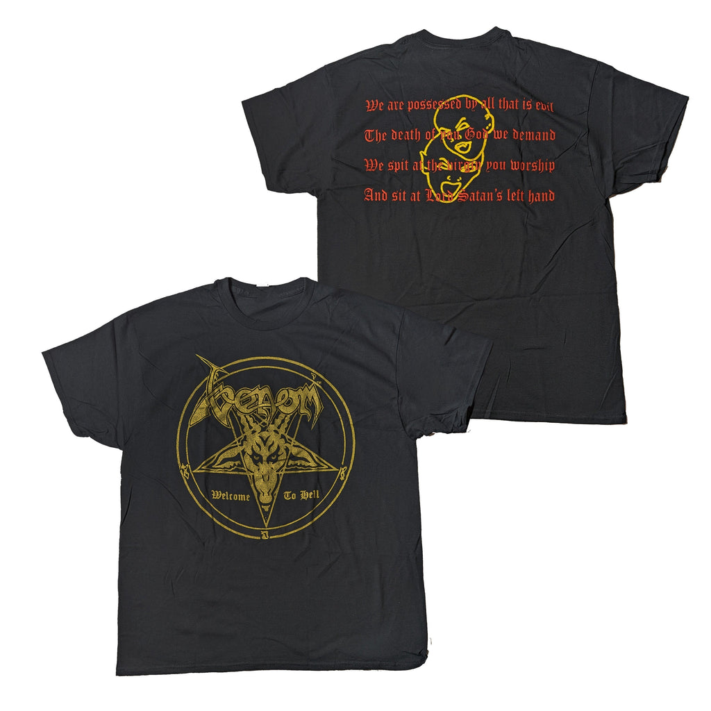 Venom - Welcome To Hell (2-sided) t-shirt Hoodie, Sweatshirt | CoreVibeTees.com (Image 1)
