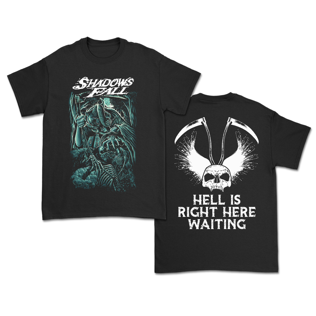 Shadows Fall - Hands of Death T-Shirt Hoodie, Sweatshirt | CoreVibeTees.com (Image 1)