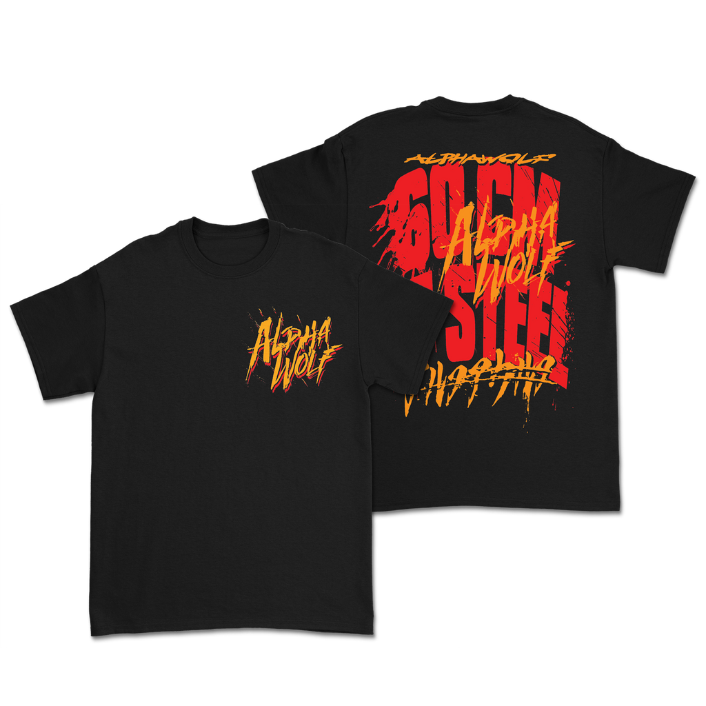Alpha Wolf - Steel T-Shirt Hoodie, Sweatshirt | CoreVibeTees.com (Image 1)