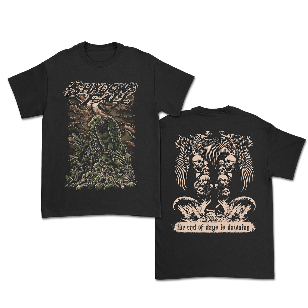 Shadows Fall - Wasteland T-Shirt Hoodie, Sweatshirt | CoreVibeTees.com (Image 1)