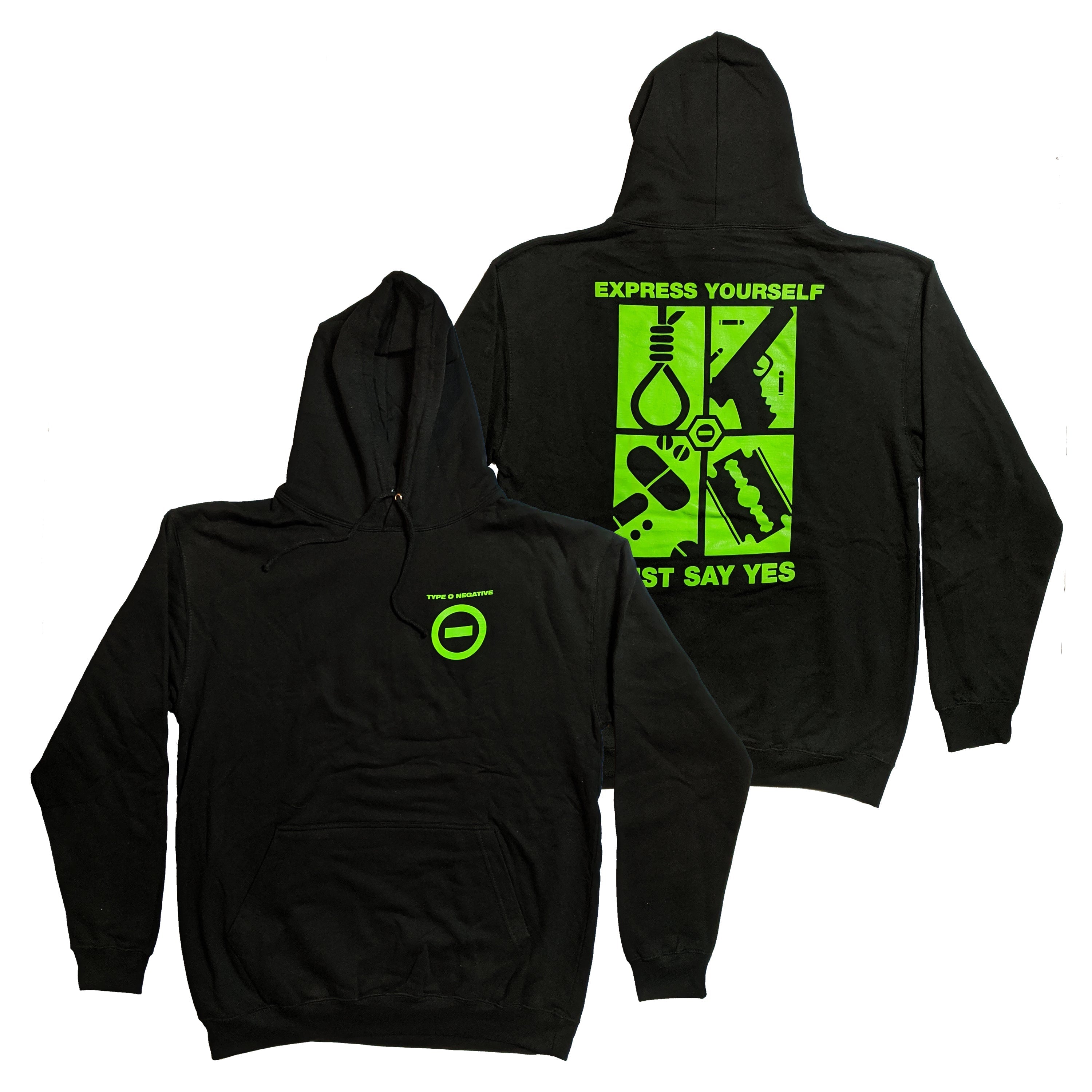 Type O Negative - Express Yourself pullover hoodie T-Shirts, Sweatshirt | CoreVibeTees.com (Image 1)