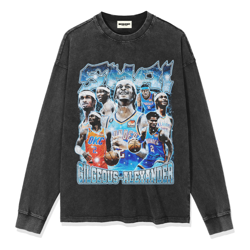 Shai Gilgeous-Alexander Sweatshirt NBA 2024 Style001 T-Shirts, Hoodie | CoreVibeTees.com (Image 2)